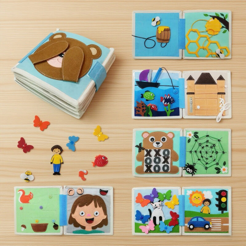 Little Bear Felt Book - Image 2