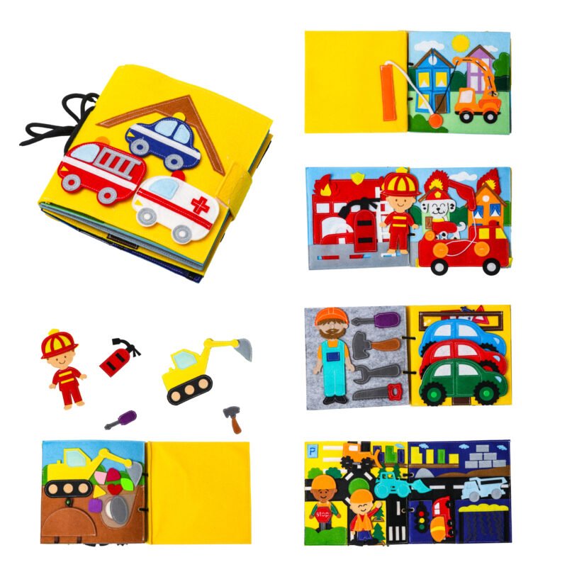 Firefighter Felt Book