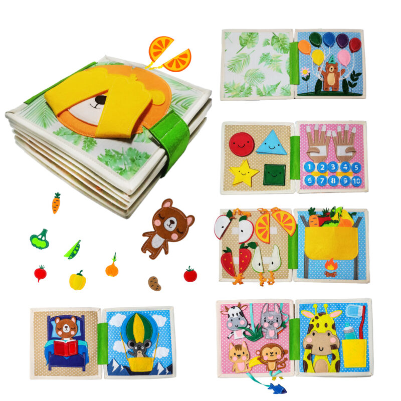 Lion Felt Book