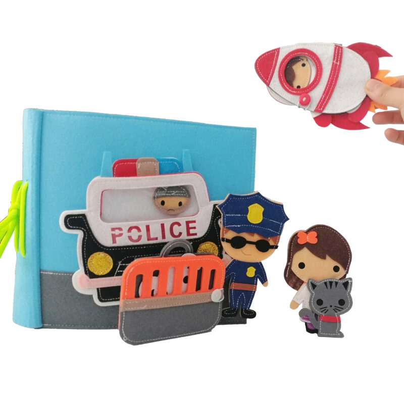 Police Felt Book