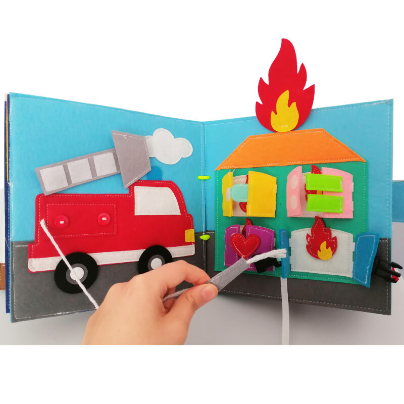 Police Felt Book - Image 4
