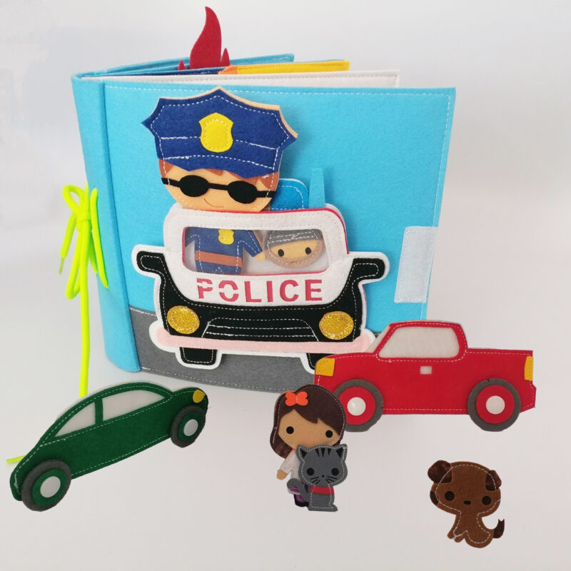 Police Felt Book - Image 18